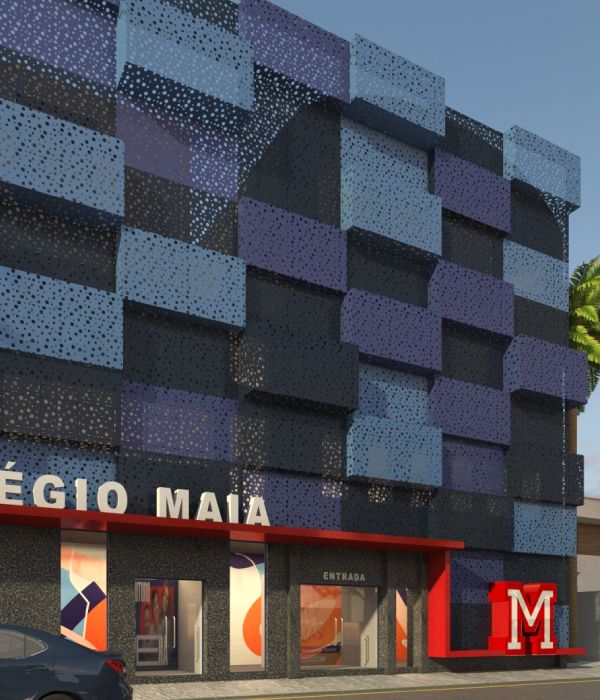 Fachada do Colégio Maia